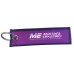 Latter Print Keychain