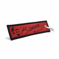 Woven Keychain - Kemal Ataturk RED