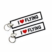 Embroidery Keychain - FLYING