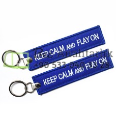 Nakış Anahtarlık - KEEP CALM and FLAYON